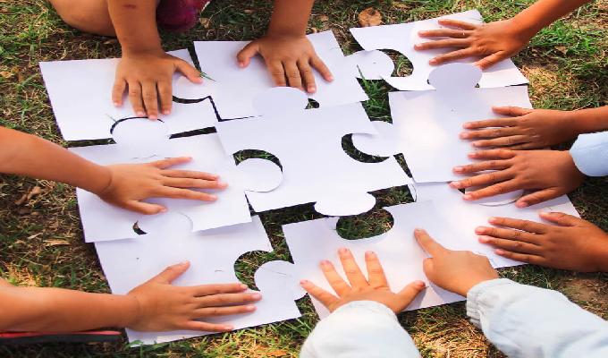 Ayuda y colaboración para niños