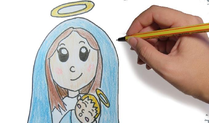 Conoce los dibujos que conmemoran a la Virgen de Guadalupe