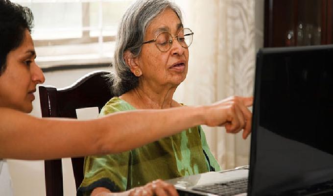 Los adultos mayores y la tecnología
