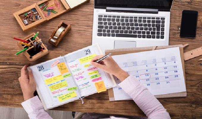 Sé organizado y feliz en tu trabajo