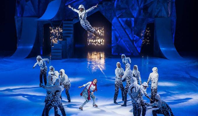 Show sobre hielo de Cirque du Soleil